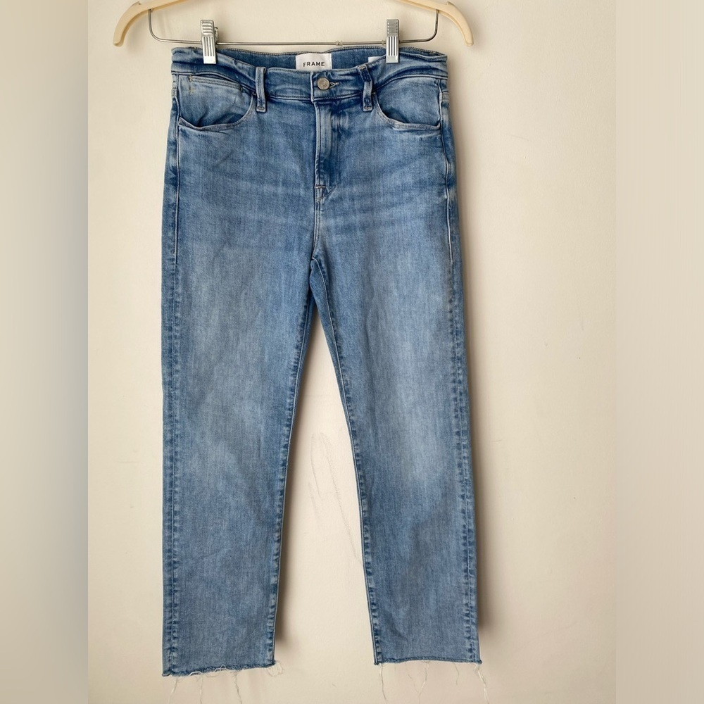 Frame Denim Women's 27 Le High Straight High Waist - Picture 1 of 9